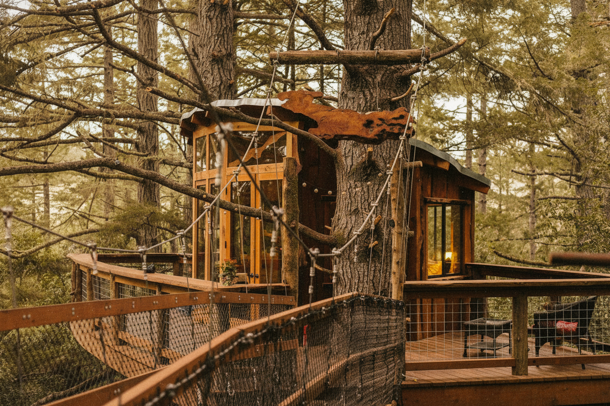 Salmon Creek Ranch Treehouse