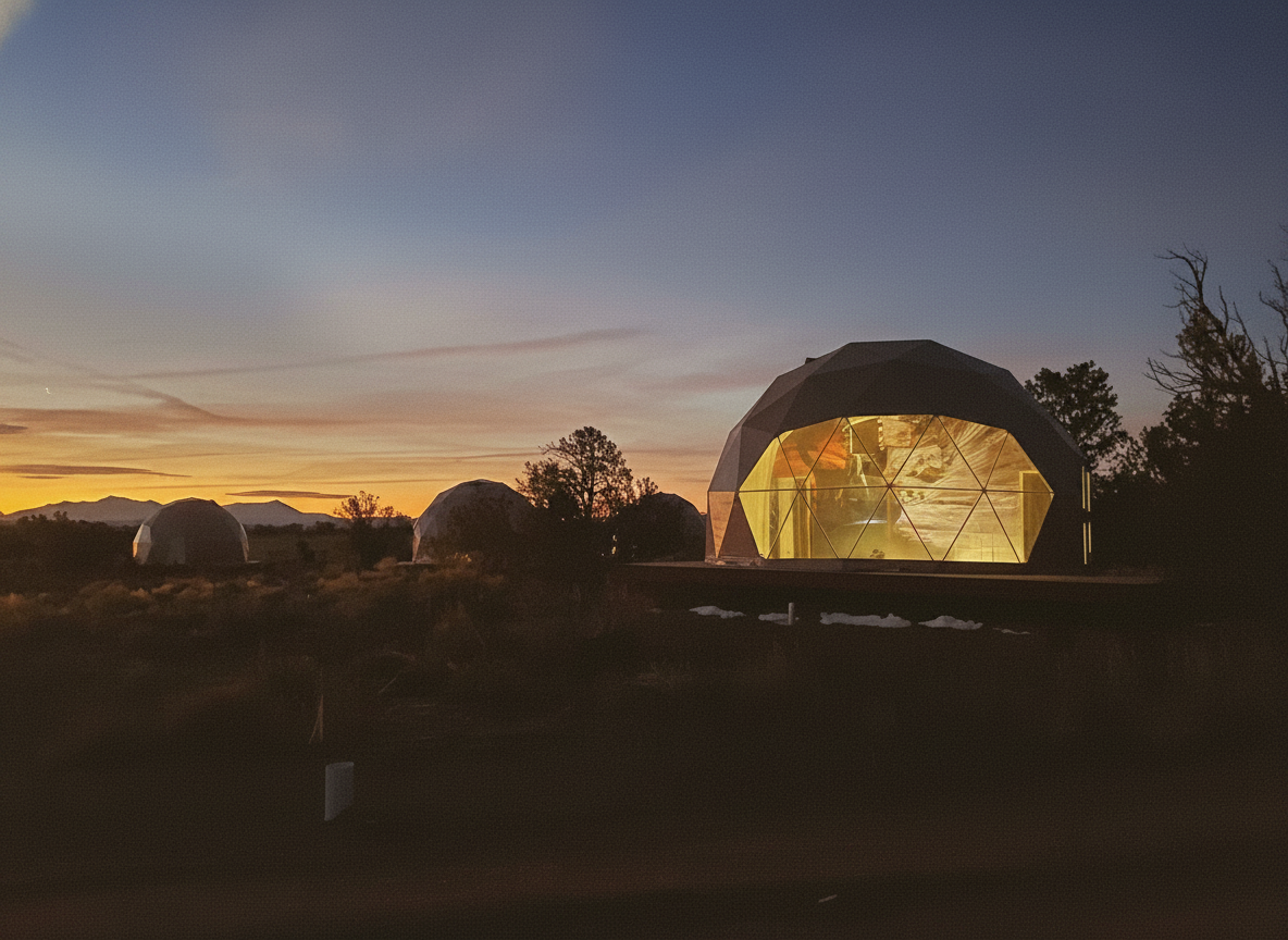 The Lovell Canyon Glamping Dome